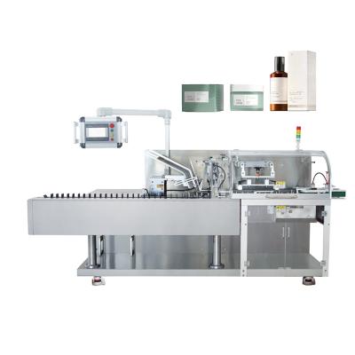 China Full Automatic Food Perfume Box Packing Machine Automatic Perfume Cartoning Machine for sale