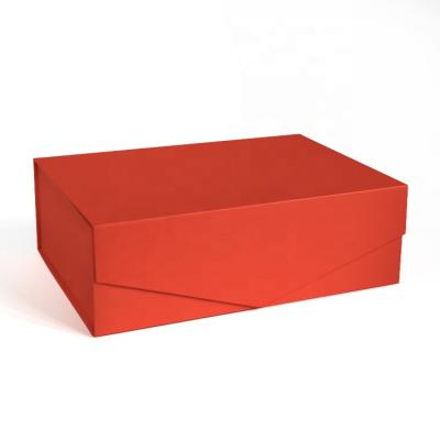 China Large Capacity Red Biodegradable Personalization Cardboard Paper Delivery Boxes With Lids For Coffee Cups Gift for sale