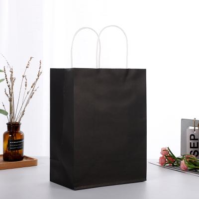 China Small Biodegradable Paper Bag Biodegradable Gift Wrapping Paper Bags With Your Own Logo For Gift Package for sale