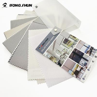 China Transparent blackout / printed wholesale good quality comercial fabric sample book textile manufacturer sample book for sale