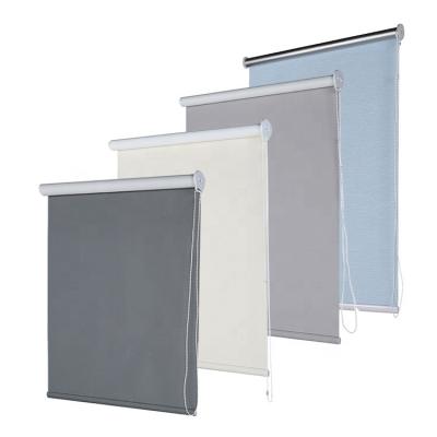 China Buy Wholesale Blackout Pull Down Control Blackout Roller Fabric Window Shade Manual Chain Blind Roller for sale