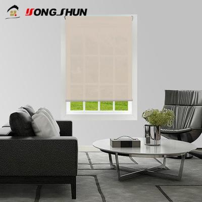 China High Quality Clear Polyester Roll Coating Customized 100% Blind Fabric For Office Cafe for sale