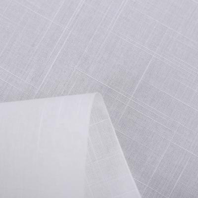 China Franc ; Light filtering; 100% Translucent Sheer Flame Retardant/Fire Proof Polyester Fabric for sale