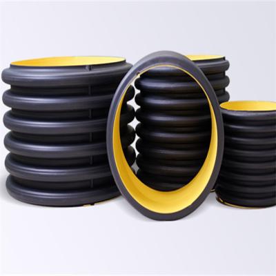 China Corrugated PE Drain Polypropylene Drain Pipe for sale