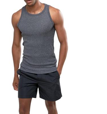 China Custom Mens Gym Tank Fashion Sleeveless Muscle Single Slim Fit Top Running T-shirts Anti-wrinkle Summer Cotton Zipper Blank Vest For Man for sale