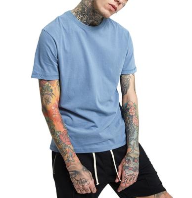 China Summer New QUICK DRY Wholesale Custom Fashion Crewneck Cotton Crewneck Short Sleeve Plain Plus Size T Shirts Man's T-shirt for sale