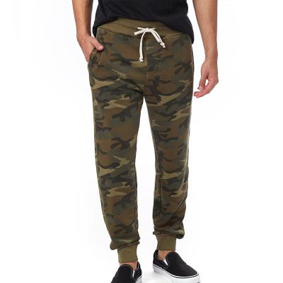 China Wholesale Custom Breathable Camouflage Pants Camouflage Print Sweatpants Jogger Casual Drawstring Men Slim Trousers for sale