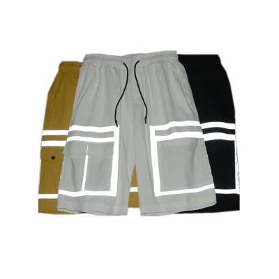 China Logo Reflective Casual Polyester Cargo custom wholesale QUICK DRY abbreviation men sports style mens sweat shorts for sale