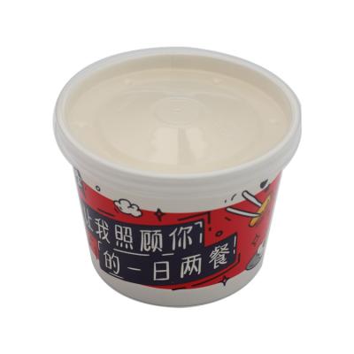 China Factory direct sales disposable hot sale food grade take away container soup cup salad biodegradable disposable paper bowl for sale