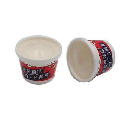 China Factory direct sales composable soup bowl biodegradable disposable cup salad paper salad bowl box for sale