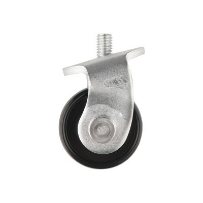 China Static Oil Proof Rubber Caster Wheel Industrial Swivel Trolley Swivel Brake Casters Wheels for sale