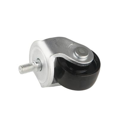 China Industrial Heavy Duty Black PIVOT Caster Wheel for sale