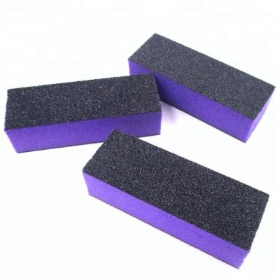 China Nails Supplies Designed Color Block Nail Buffer Sanding Blocks 95*35*25MM for sale