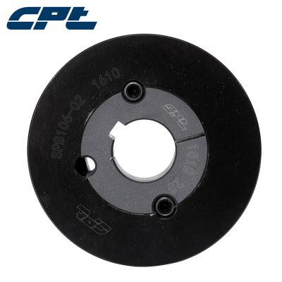 China SPB Pulley V-Groove Factory Standard Double Spline Type Pulleys for sale