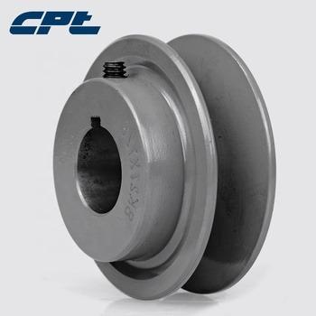 China High Strength CPT AK2558 OD 2.5 Inch ID 1/2 5/8 Cast Iron One Spline V-Belt Pulley Pulley For 4L, A, 3L Belts for sale