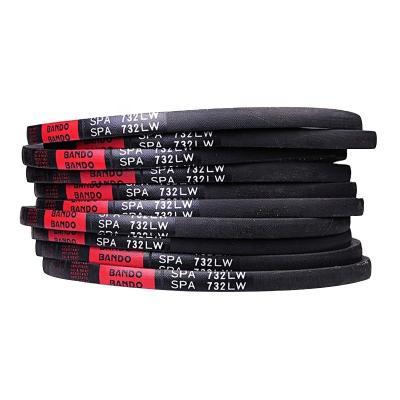 China Building material shops rubber transmission belts bando v belt SPA SPB1320, SPB, SPC, SPZ industrial belt for sale