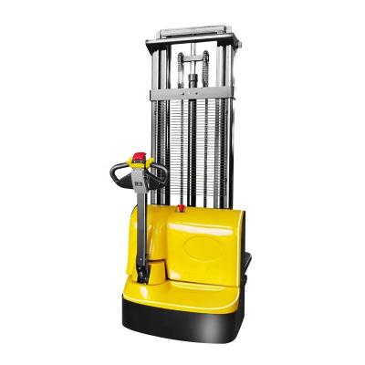 China Hot Selling Hotels 1 Ton 1.5 Ton 2 Ton Semi Electric Lifting Stacker for sale