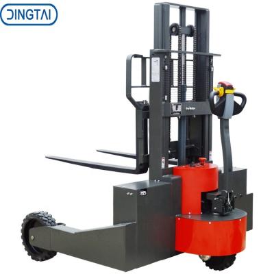 China Hotels 1.5 Ton Outdoor Electric Forklift All Rough Terrain Pallet Stacker Forklift for sale