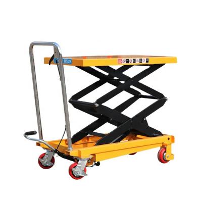 China Hotels Hand Scissor Atv Hydraulic Scissor Lift Table Mechanism Lift Table Platform for sale