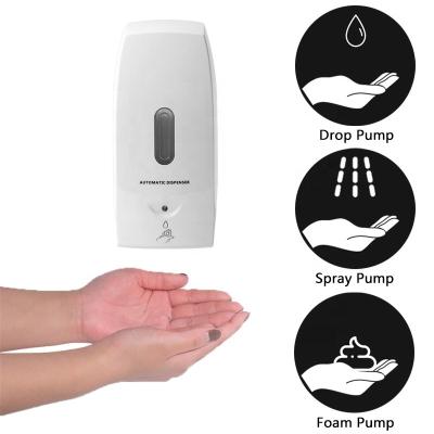 China Commercial Double Soap Dispenser Smart 500ml Foam Gel Spray Automatic Liquid Soap Dispenser With Sensor for sale