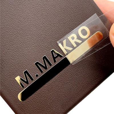 China Free Design 3D Waterproof Custom Self Adhesive Metal Labels Embossed Logo Car Laptop Notebook Metal Sticker Labels For for sale