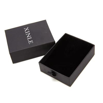 China Recyclable Custom Hell and Heaven Packaging Logo Gift Paper Ring Necklace Jewelry Box for sale