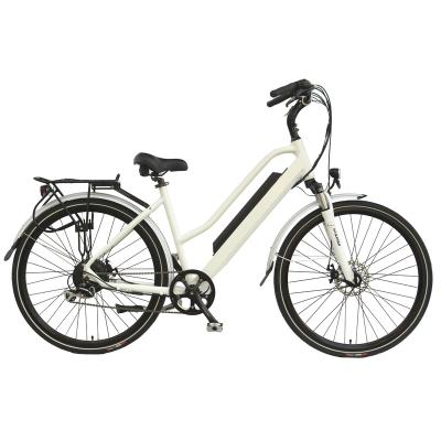 China Street professional small steel wheelset 26 mountain electric city bike with battery for sale