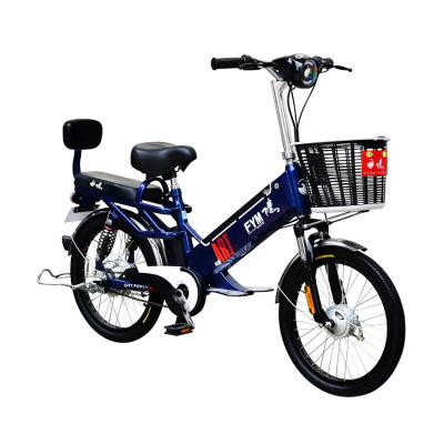 China 2019 Hot Sale 48V Lithium Electric Bicycle Vespa E-Bike Carbon Steel for sale