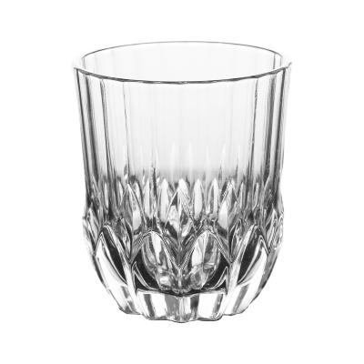 China 300mldrinkware thickened type water tumbler juice glass mug glass whiskey glassware for bar pressed home tumbler beer mugs decorat for sale