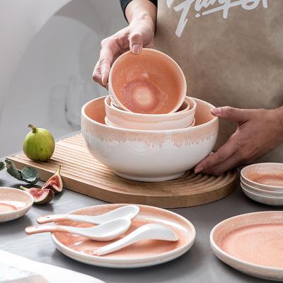 China Sustainable Oven Changes Dinnerware Sets Kitchenware New Product Ceramic Dish Sets Tableware for sale