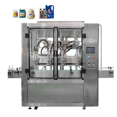 China Hot-selling High Liquid Food Automation Bottle Water Production Line Lubricate Oil Tracking Type High Speed ​​Filling Machine for sale