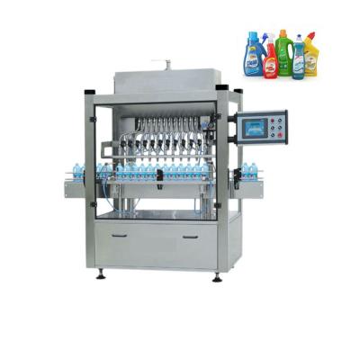 China High Speed ​​Fully Automatic Food Bottle Hand Wash Liquid Detergent Kitchen Cleaning Liquid Filling Machine for sale