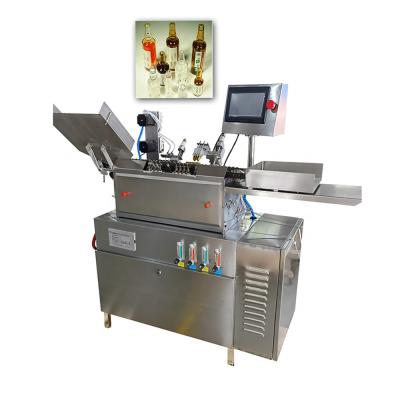 China Automatic Food Filler Production Line Liquid Glass Bottle Pharmaceutical Ampoule Filling Machine for sale