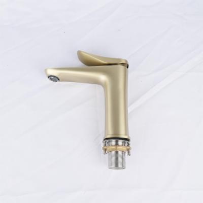 China Custom Design Brass Basin Stream Factory Supply Golden Faucets Luxury Rotating Water Faucet Faucet for sale