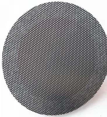 China Plain Weave China Supply Small Round Hole Perforated Metal Mesh For Speaker Grill for sale