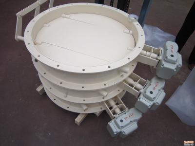 China Marine circular manual fire damper for sale