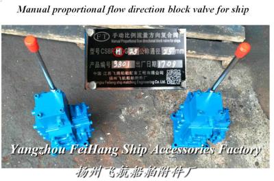 China MANUAL CONTROLLED VALVE) FOR HYDR. MOTOR  Model: CSBF -H-G25 for sale