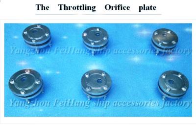 China Adjustable flow Orifice plate The Throttling Orifice plate for sale