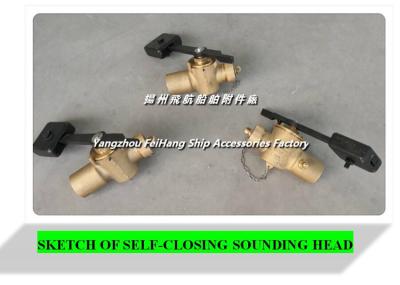 China Sounding self closing valve DN40 CB/T3778-1999 for sale