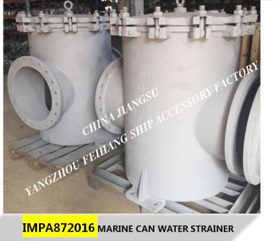 China Marine Can Water Strainer 10K-500A S-TYPE JIS F7121-1996 for sale