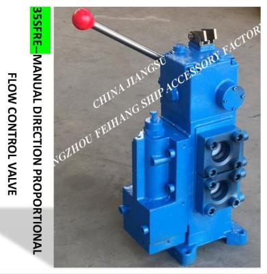 China 35SFRE-MO32B-H3 marine manual proportional flow directional valve, marine manual proportional flow valve for sale