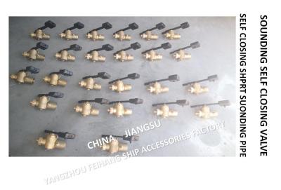 China SOUNDING SELF-CLOSING VALVE IS CALLED SELF-CLOSING VALVE WITH SOUNDING CAP AND TEST COCK for sale