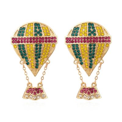 China 2021 New CLASSIC Air Balloon Earrings Personality Hot Cute Romantic Drip Earrings Long for sale