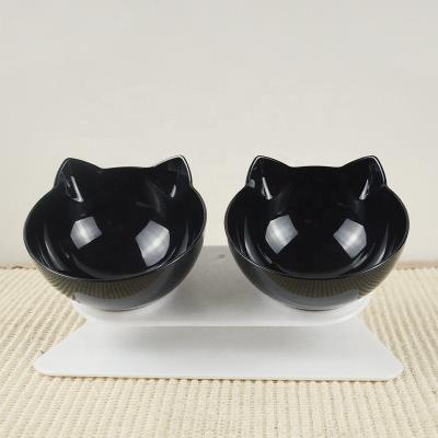 China 2021 Non-slip Double Pet Sustainable Feeding Bowls for sale