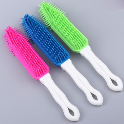 China 2021 Sustainable Hot Selling Amazon Pet Hair Removal Comb Brush Grooming For Pet Cleaning for sale