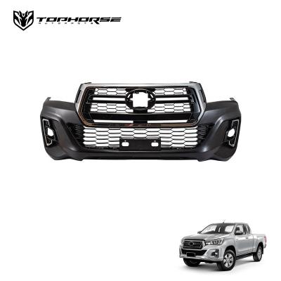 China PP upgrade body kit for HILUX revo Rocco front bumper grill 4x4 accessories for revo rocco for sale