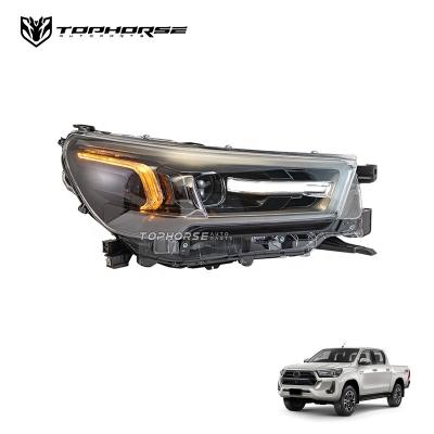 China 2021 Hilux revo head lights carlight front light auto light rocco HILUX for sale