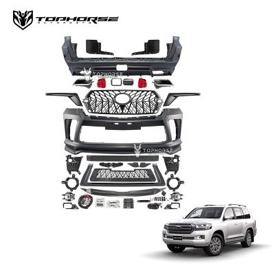 China New arrived Elford pp design body kit for land cruiser 200 grill 2016-2021 LC200 FJ200 front&rear upgurade kit for sale