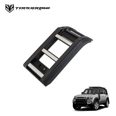 China Entry Land Rover Defender110 Deluxe Aluminum Ladders Step FOR Rover 2021car Ran-g Ladder Defender Acceories Parts for sale