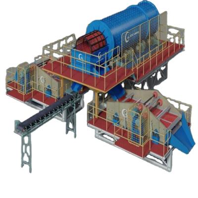 China Diamond Coltan Tin Ore Process Equipment Large Capacity Mineral Washing Equipment Mineral Washing Ore/trommel for Gold and Diamond for sale